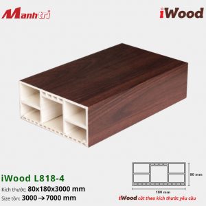 Lam Gỗ Nhựa IWood L818-4