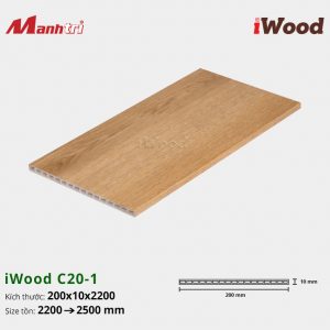 Mặt đứng cầu thang iWood C20-1