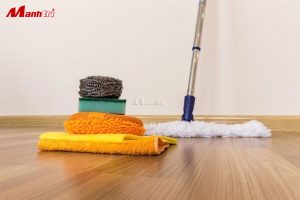 Sàn gỗ công nghiệp bị phồng rộp