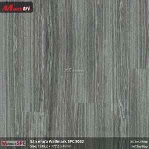 Sàn nhựa Wellmark SPC 8032