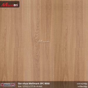 Sàn nhựa Wellmark SPC 8058