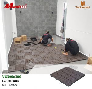 Lót sàn ban công ngoài trời