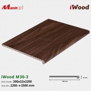 Mặt bậc cầu thang iWood M30-3