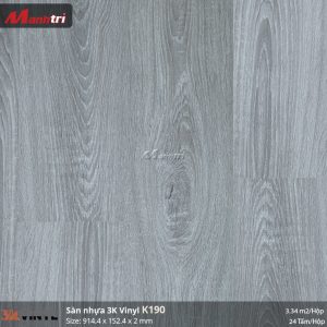 Sàn Nhựa 3K Vinyl (2mm)