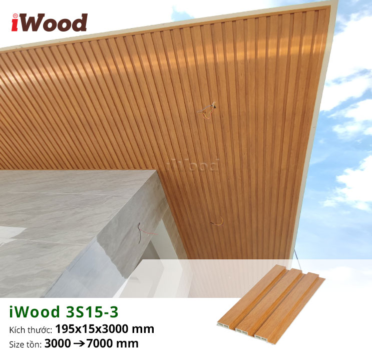 Tấm ốp iWood 3S15-3