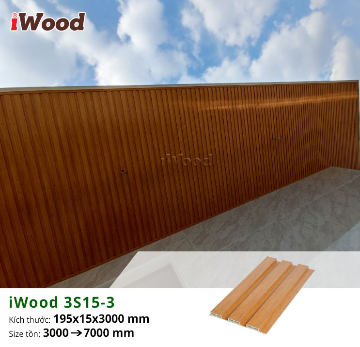 Tấm ốp iWood 3S15-3