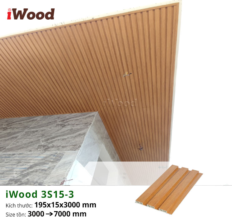 Tấm ốp iWood 3S15-3