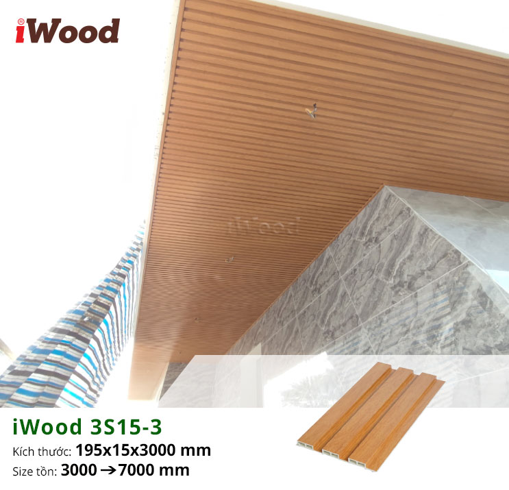 Tấm ốp iWood 3S15-3