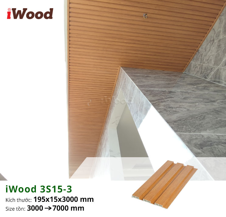Tấm ốp iWood 3S15-3