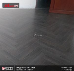 sàn gỗ xương cá Fortune FX98