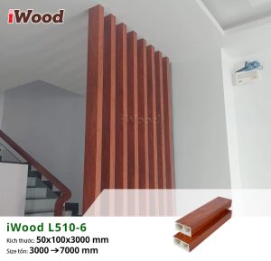 thanh lam hộp iWood L510-6 ốp trang trí tại Phú Nhuận: