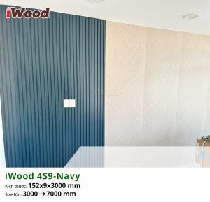 Tấm lam sóng iWood 4S9-Navy tại Hoàng Hoa Thám