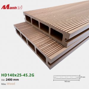 sàn gỗ HD140x25-4S-2G-wood