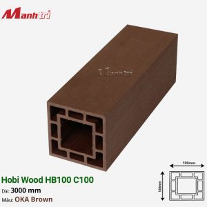 Hobi Wood HB100 C100_OKA Brown