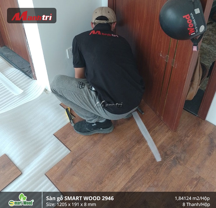 sàn gỗ công nghiệp Smartwood 2946