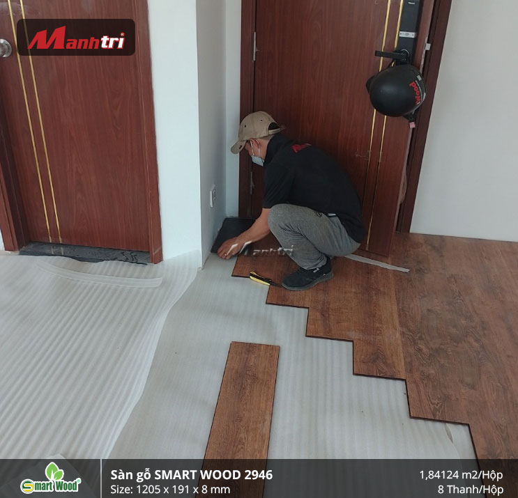 sàn gỗ công nghiệp Smartwood 2946