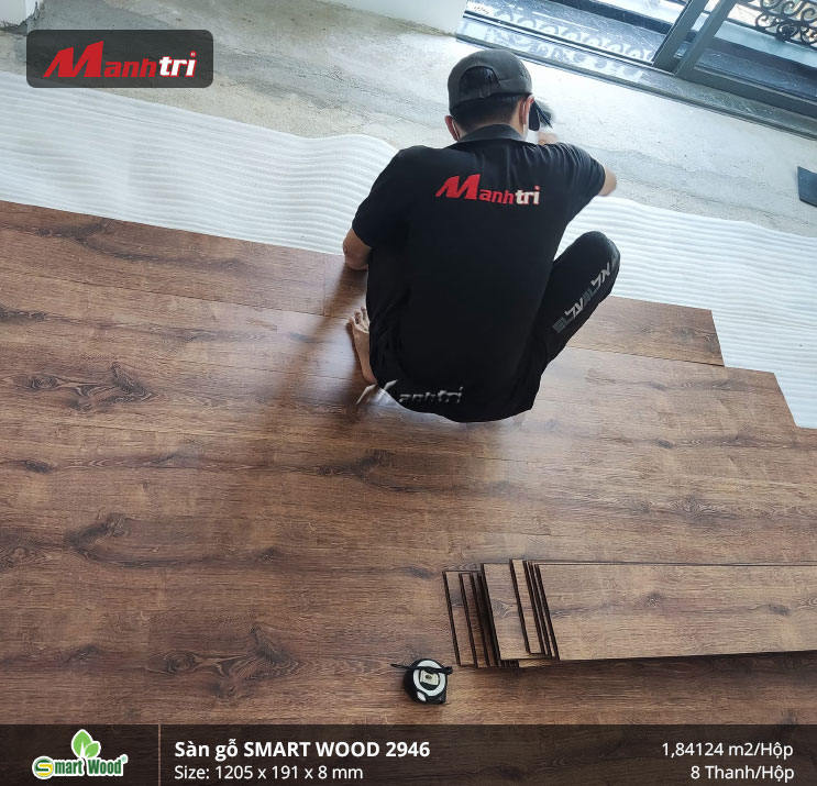 sàn gỗ công nghiệp Smartwood 2946