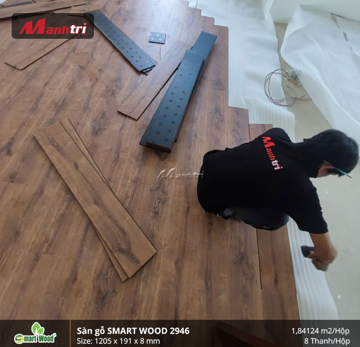 sàn gỗ công nghiệp Smartwood 2946