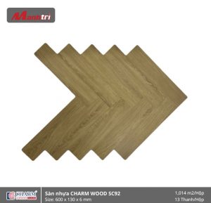 Sàn nhựa xương cá Charm Wood SC92