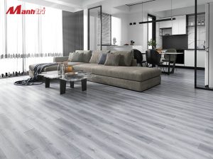 Sàn gỗ lót màu xám