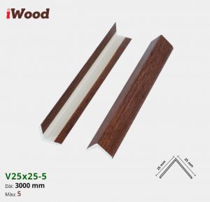 Nẹp iWood V25x25