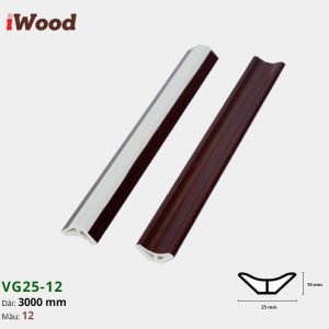 Nẹp V iWood VG25x25-12