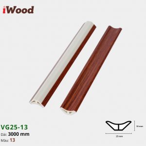 Nẹp V iWood VG25x25-13