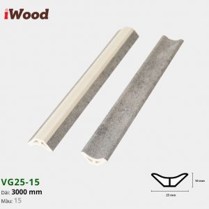 Nẹp V iWood VG25x25-15