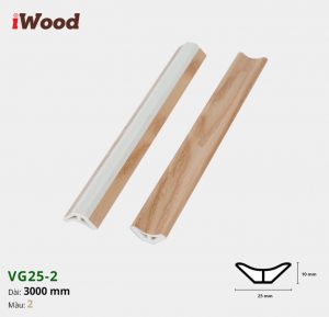 Nẹp V iWood V25x25