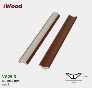 Nẹp V iWood V25x25