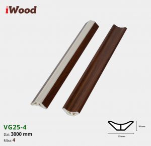 Nẹp V iWood V25x25