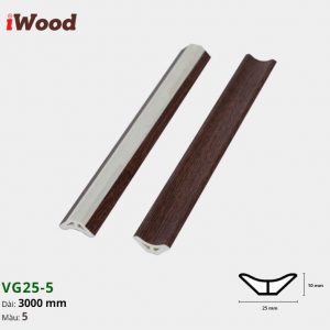Nẹp V iWood VG25x25-5