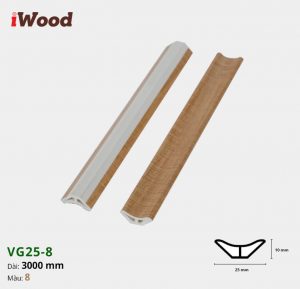 Nẹp V iWood V25x25