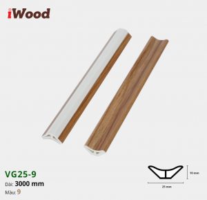 Nẹp V iWood V25x25