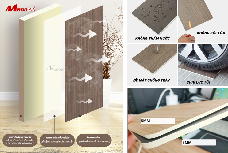Tấm ốp tường sợi than tre
