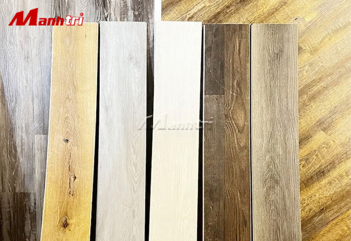 Sàn nhựa vân gỗ thi công cho dự án thực tế