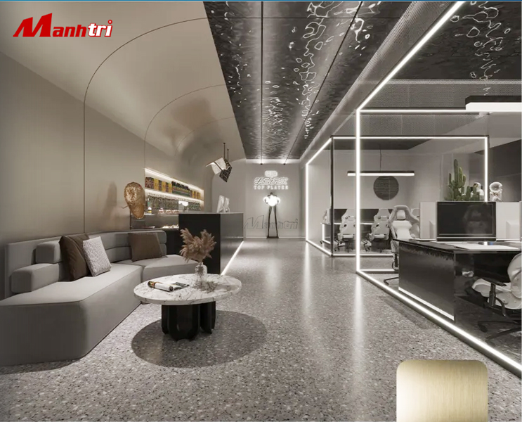 Tấm ốp đa năng bề mặt Kim loại