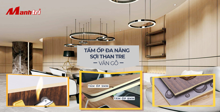 Tấm ốp than tre vân gỗ iWood series WG