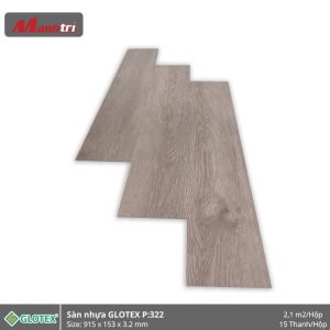 Sàn nhựa hèm khóa Glotex