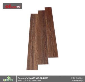 Sàn nhựa Smart Wood H605