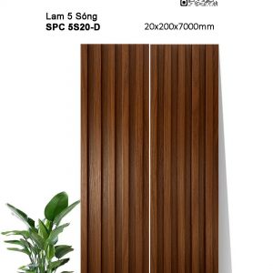 Tấm ốp lam sóng iWood 5S20-D