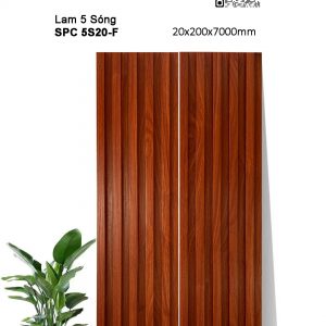 Tấm ốp lam sóng iWood 5S20-F