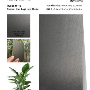 Tấm Than Tre Film Inox Xước MT-9