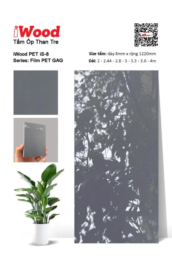 Tấm Than Tre Film Pet iS-8