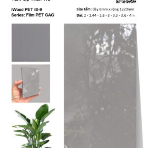 Tấm Than Tre Film Pet iS-9