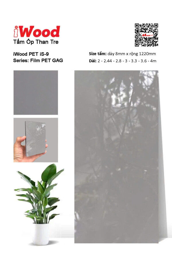 Tấm Than Tre Film Pet iS-9