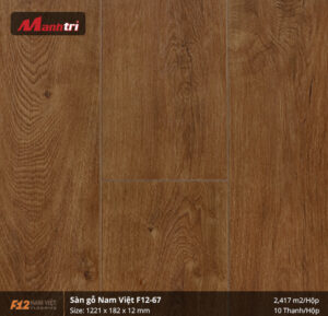 Sàn gỗ Nam Việt F12