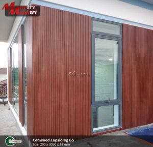 Thi công ốp tường gỗ nhân tạo Conwood Lapsiding G5 tại Đắk Nông