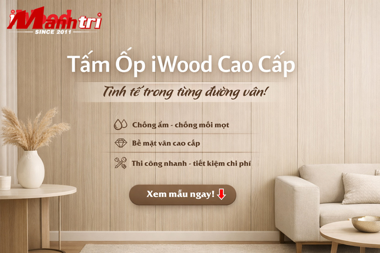 Tấm Ốp Tường Là Gì? Các Loại, Ưu Điểm & Giá Thi Cô - Mẫu 1
