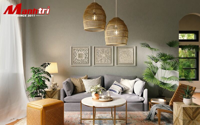 Tấm ốp than tre vân vải iWood CL-5